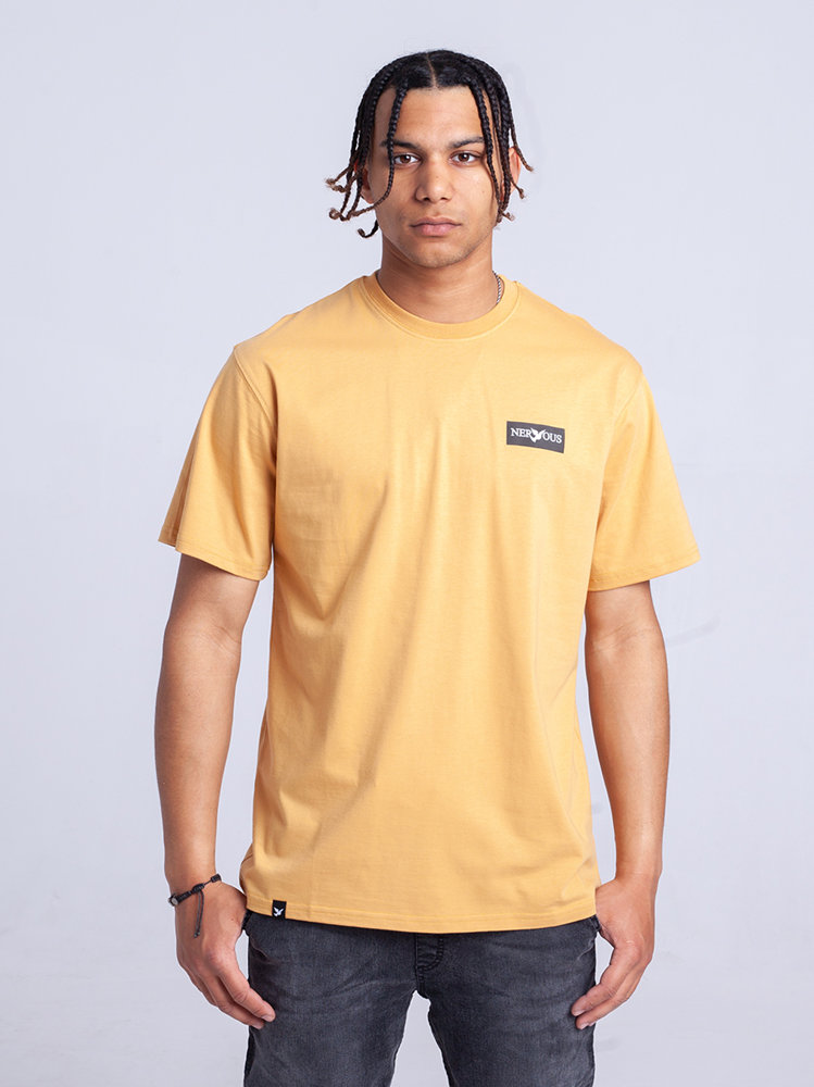 Nervous CLASSIC SMALL T-Shirt Żółty