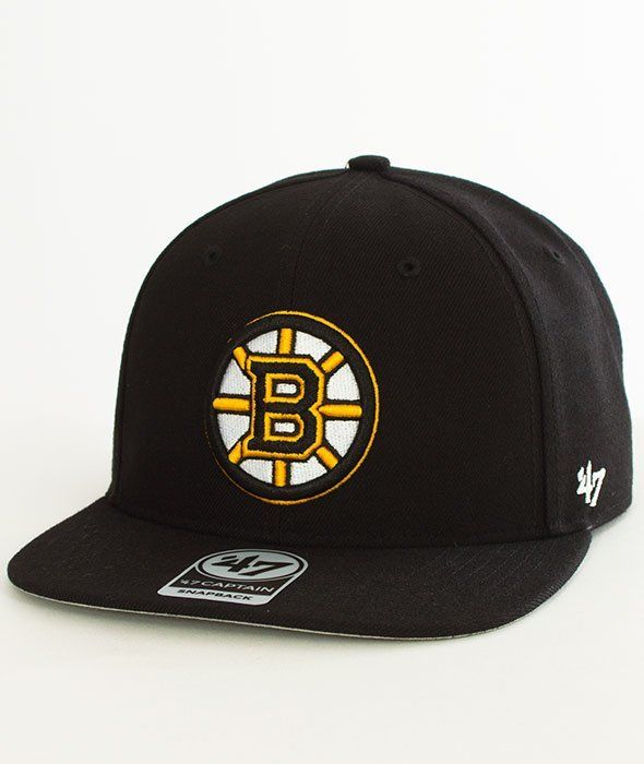 47 Brand-Boston Bruins Czapka z Daszkiem Czarna