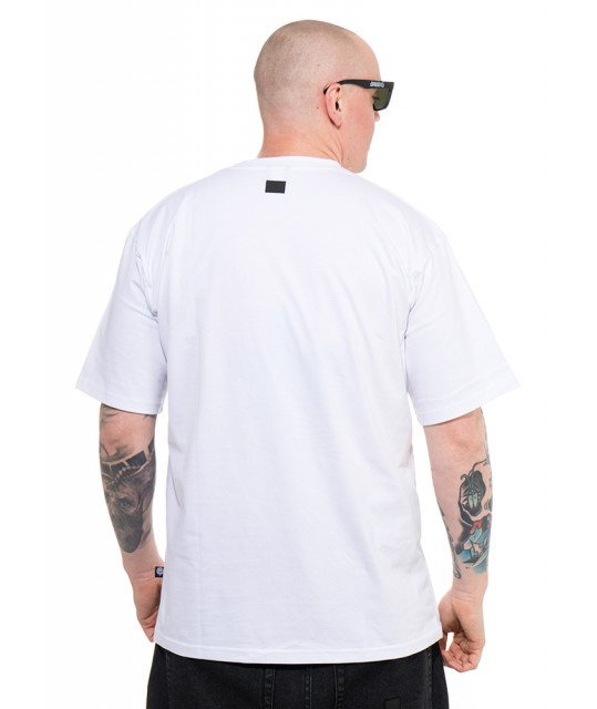 Brain Dead Familia-Mutylator T-shirt Biały