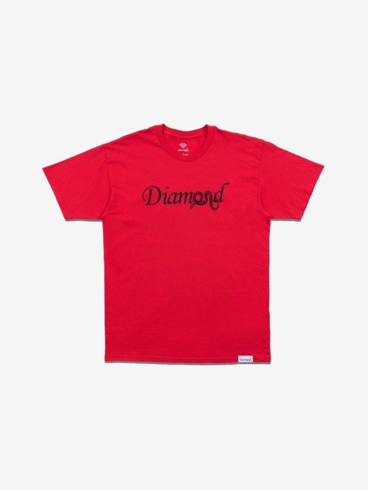 Diamond COLD BLOODED T-Shirt Czerwony