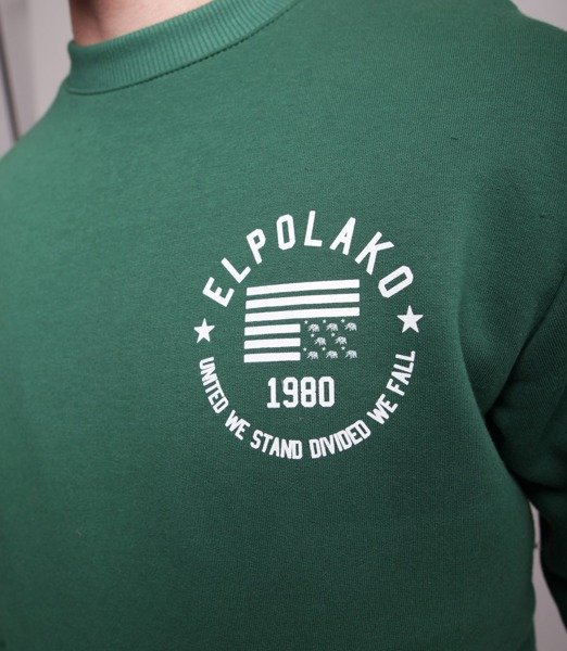 El Polako EL POLAKO 1980 Bluza Ciemny Zielony