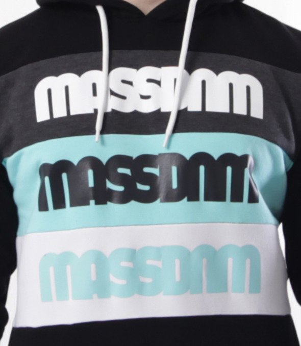 Mass-Mass-  bluza Sweatshirt Separate Hoody Czarna