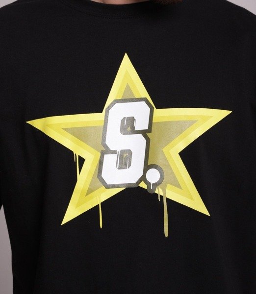 Smoke Story S STAR by Ero JWP T-Shirt Czarny