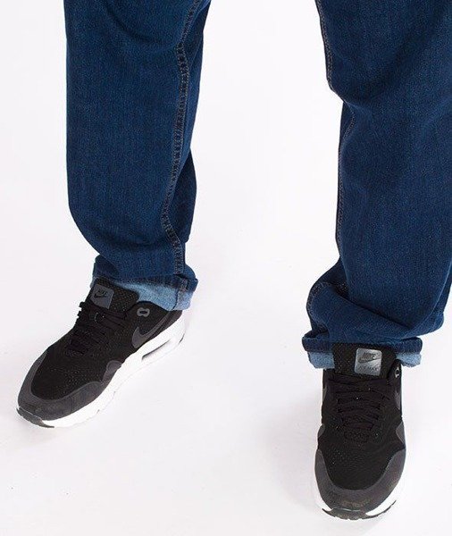 SmokeStory-Outline SSG Regular Jeans Spodnie Medium Blue