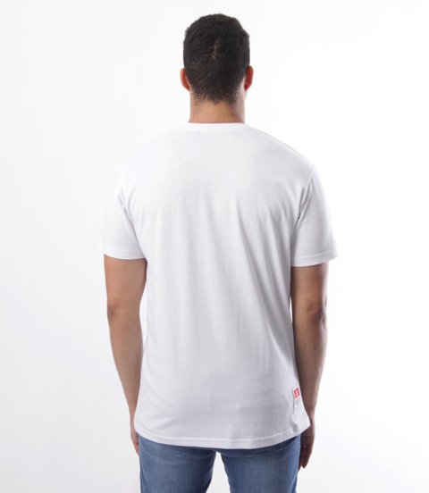 Biuro Ochrony Rapu-Metal T-shirt Biały/Czerowny