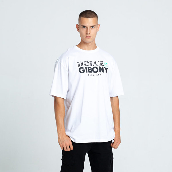 El Polako DOLCE&GIBONY T-Shirt Biały