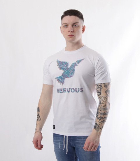 Nervous-LCD SS19 T-shirt Biały