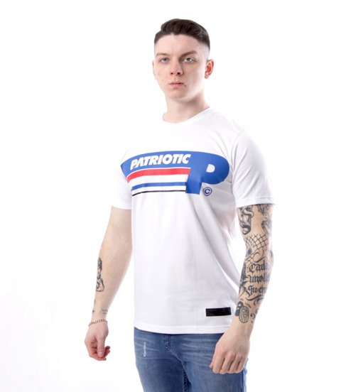Patriotic-Futura Lanes T-shirt Biały