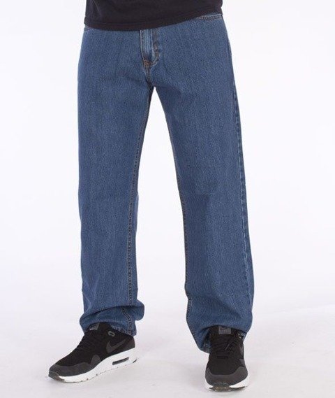 SmokeStory-Outline Regular Jeans Light Blue